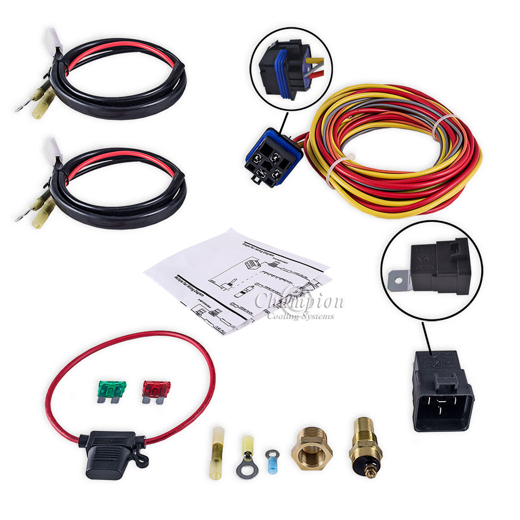 Electric Fan Wiring Diagram from www.championcooling.com